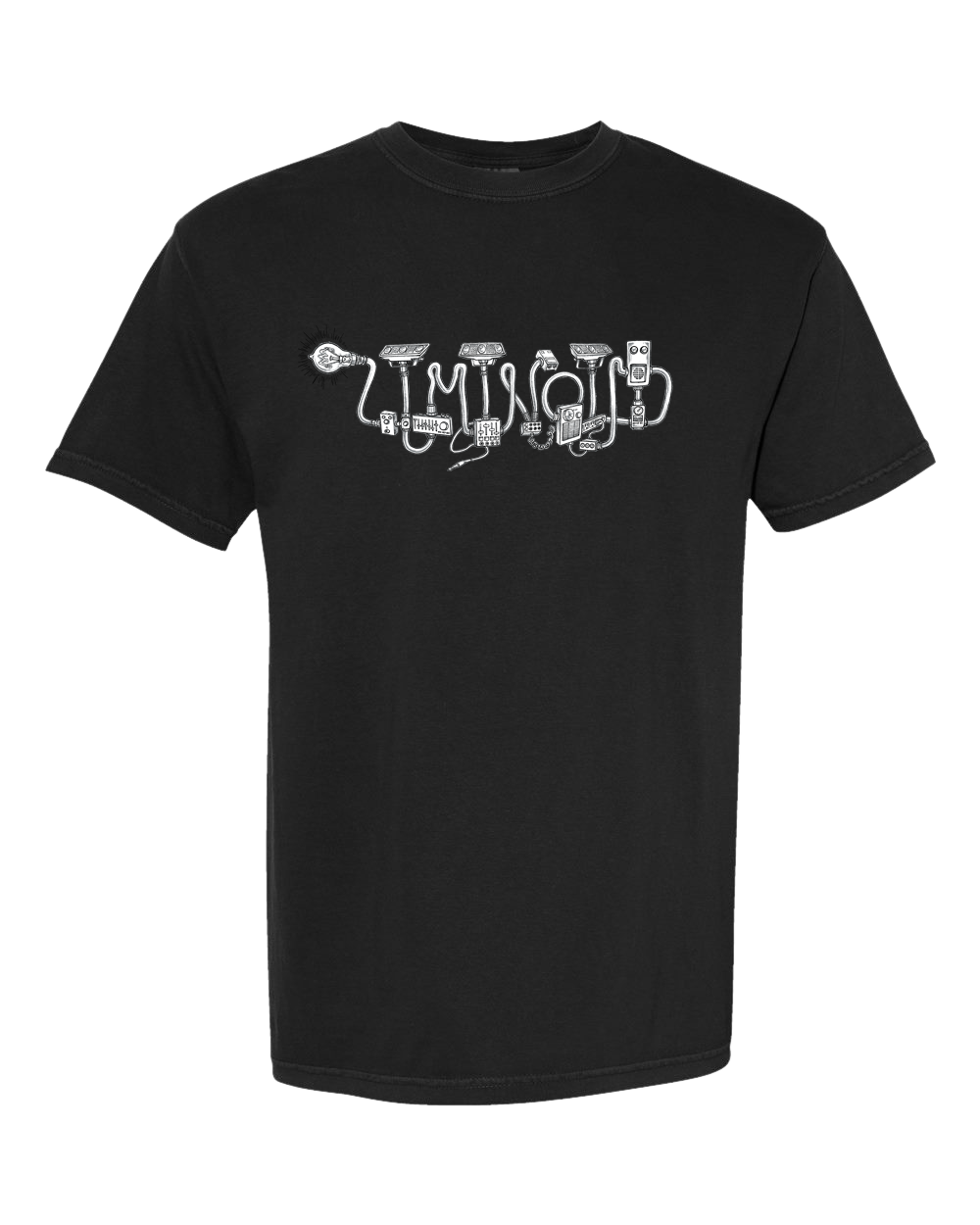 LIMINOID - Black Robot Logo Tee