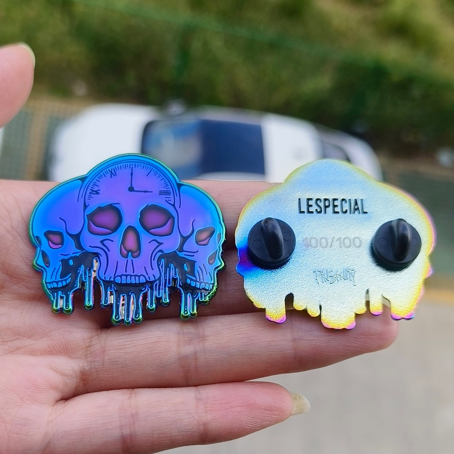 Odd Times Pin - Rainbow