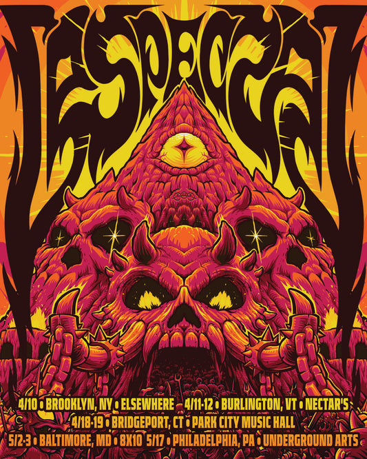 Spring Tour 2025 LE Foil Poster by Nemo