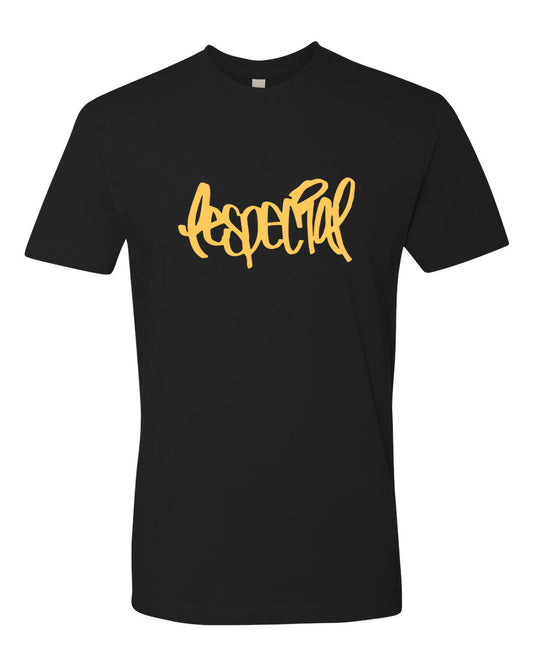 Yellow Graffiti Logo T-Shirt